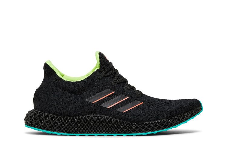 adidas Futurecraft 4D 'Black Carbon Turbo' — Core Black/Carbon/Turbo