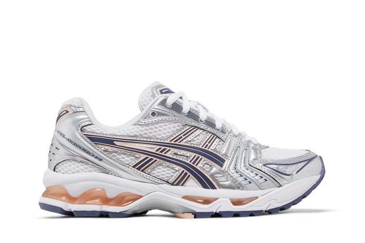 Asics Wmns Gel Kayano 14 'White Thunder Blue' — White/Thunder Blue