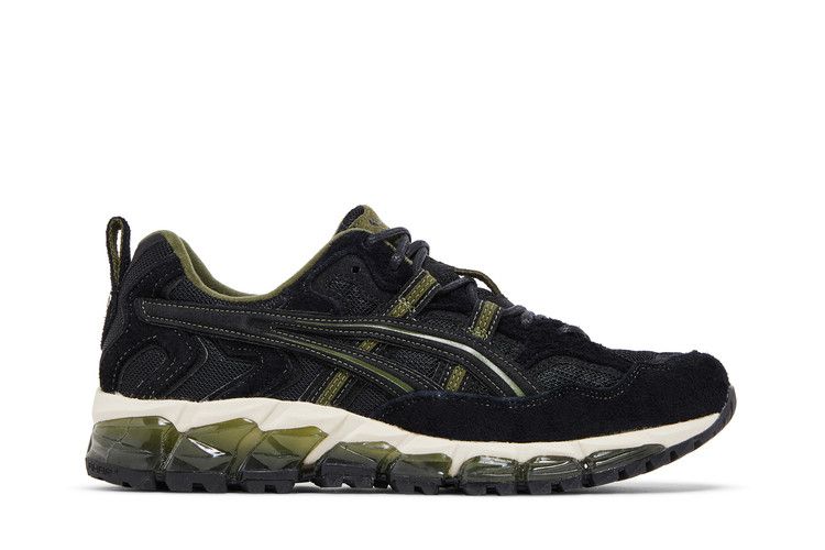 Asics Gel Nandi 360 'Black Smog Green' — Black/Smog Green