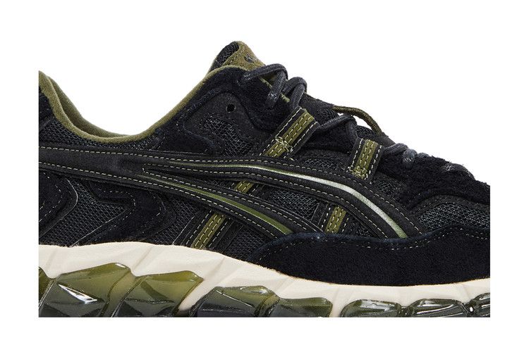 Asics Gel Nandi 360 'Black Smog Green' — Black/Smog Green