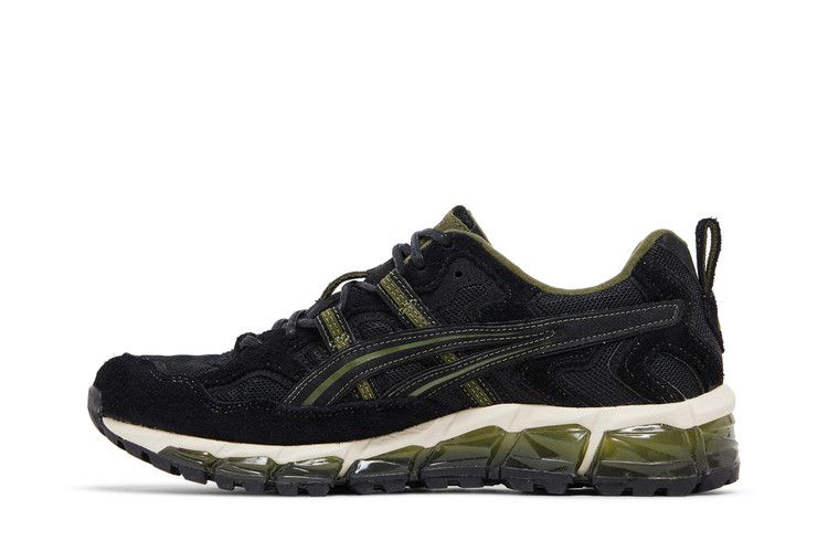 Asics Gel Nandi 360 'Black Smog Green' — Black/Smog Green