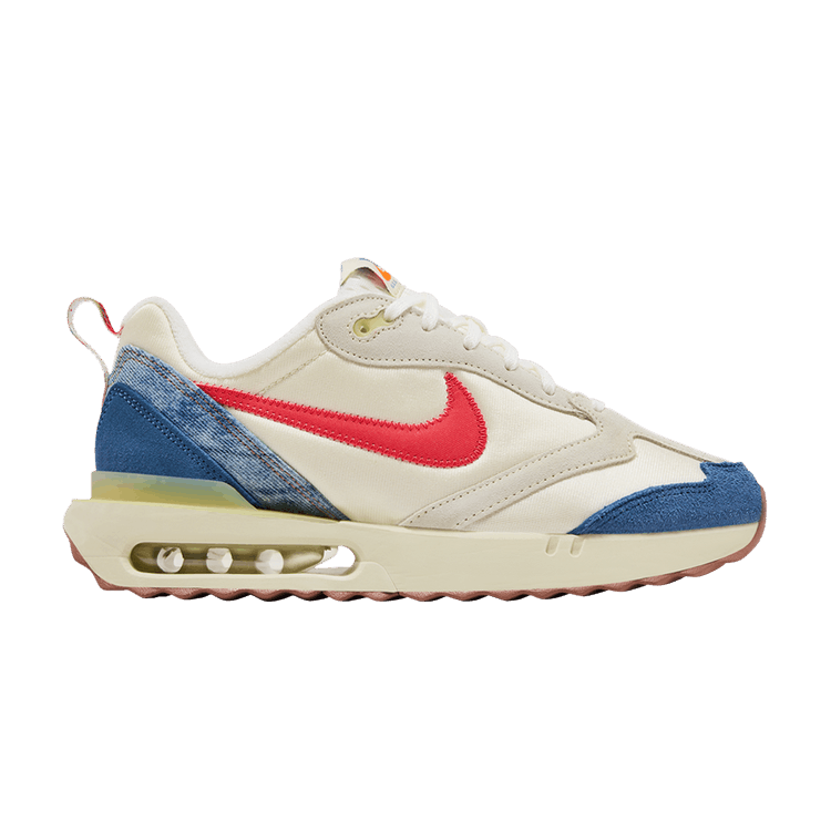 Nike Air Max Dawn 'Coconut Milk Track Red' — Coconut Milk/Track Red/Fossil