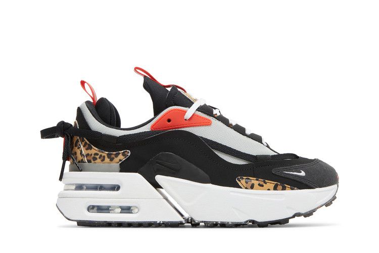 Nike Wmns Air Max Furyosa 'Leopard' — Black/Black/Light Bone (2)