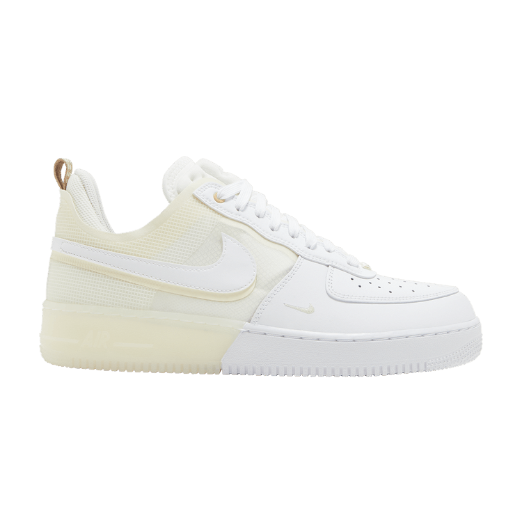 Nike Air Force 1 React 'Coconut Milk' — White/Coconut Milk/Light Iron Ore/White