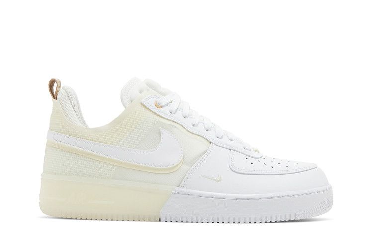 Nike Air Force 1 React 'Coconut Milk' — White/Coconut Milk/Light Iron Ore/White (2)