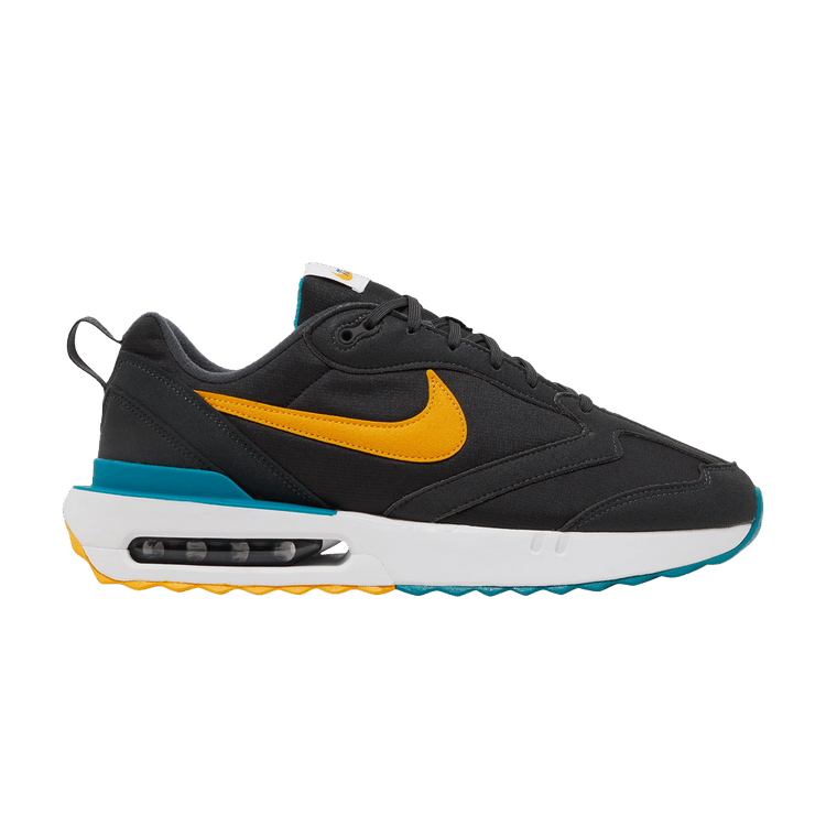Nike Air Max Dawn 'Dark Smoke Grey University Gold' — Dark Smoke Grey/Bright Spruce/Black/University Gold