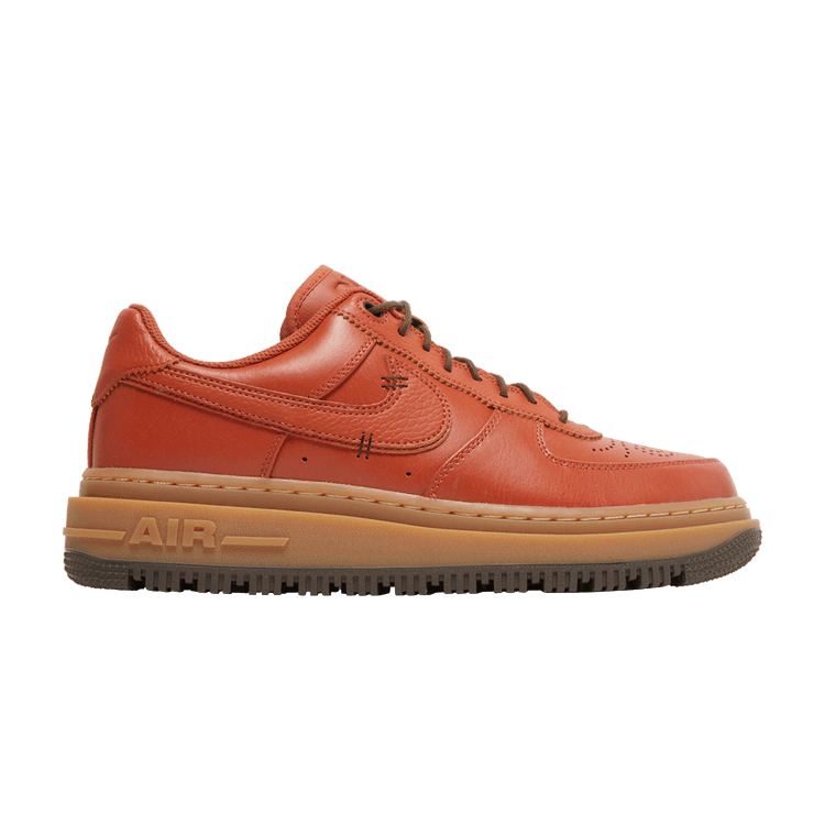 Nike Air Force 1 Luxe 'Burnt Sunrise' — Burnt Sunrise/Gum Medium Brown/Dark Chocolate/Burnt Sunrise