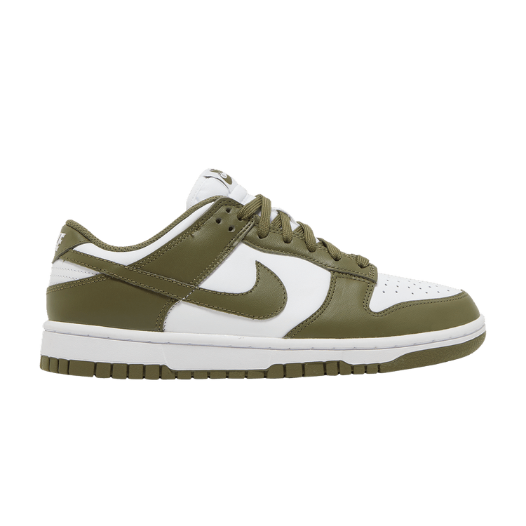 Nike Wmns Dunk Low 'Medium Olive' — White/Medium Olive/White