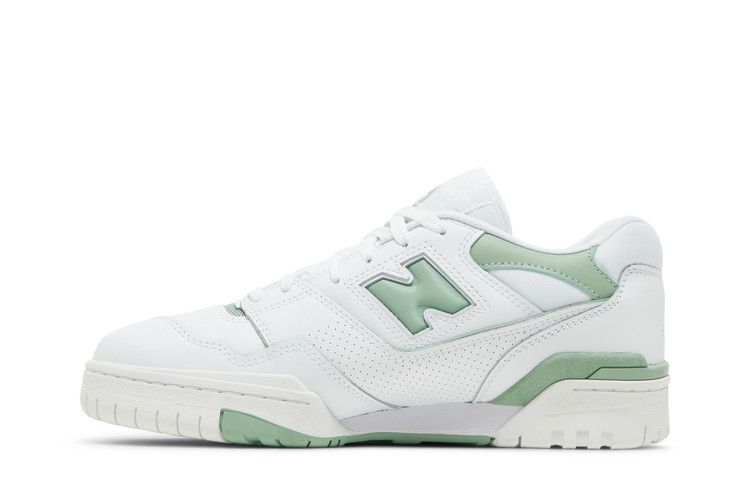 New Balance 550 'White Mint Green' — White/Mint Green