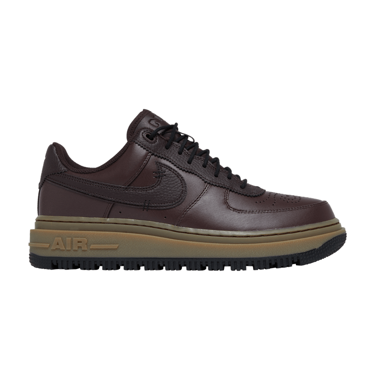 Nike Air Force 1 Luxe 'Brown Basalt' — Brown Basalt/Black/Gum Dark Brown/Brown