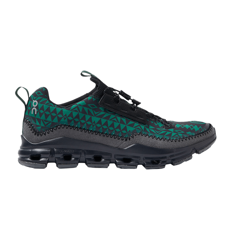 SOUTH2 WEST8 x ON Wmns Cloudaway 'Nepenthes - Black Evergreen' — Black/Evergreen