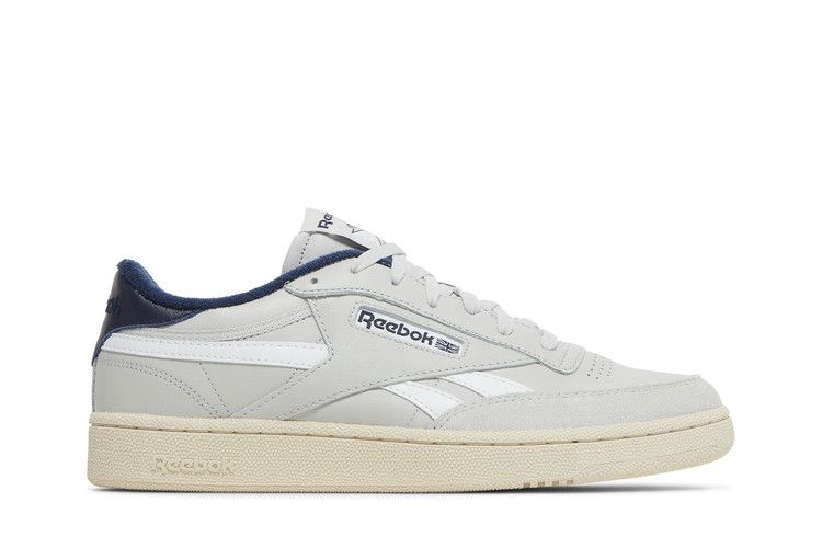 Reebok Club C Revenge 'Pure Grey Vector Navy' — Pure Grey 2/Vector Navy/Alabaster