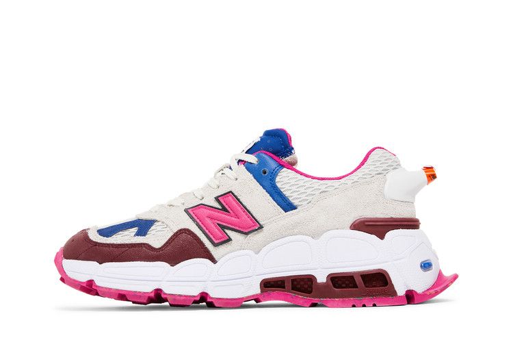 Salehe Bembury x New Balance 574 YURT 'Universal Communication - Workwear White' — Workwear White/Pink