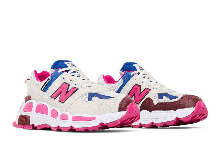 Salehe Bembury x New Balance 574 YURT 'Universal Communication - Workwear White' — Workwear White/Pink