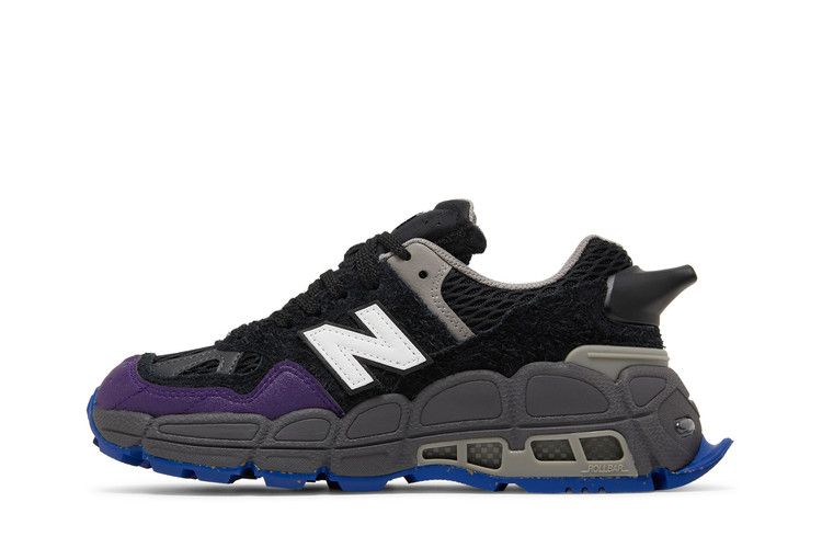 Salehe Bembury x New Balance 574 YURT 'Universal Communication - Black Plum' — Black Plum/Grey