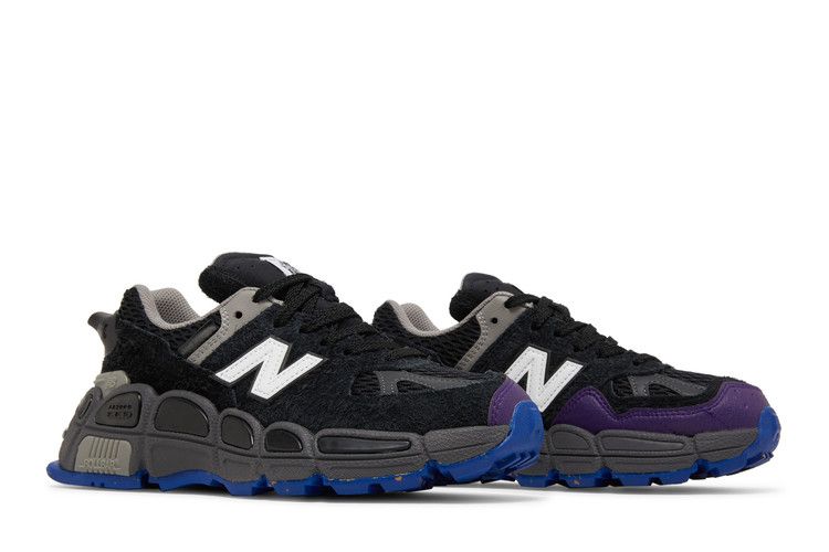 Salehe Bembury x New Balance 574 YURT 'Universal Communication - Black Plum' — Black Plum/Grey