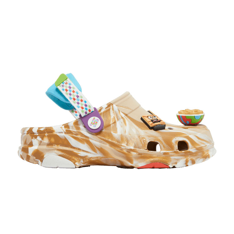 Cinnamon Toast Crunch x Crocs Classic All-Terrain Clog Kids — Chai/White Cinnamon