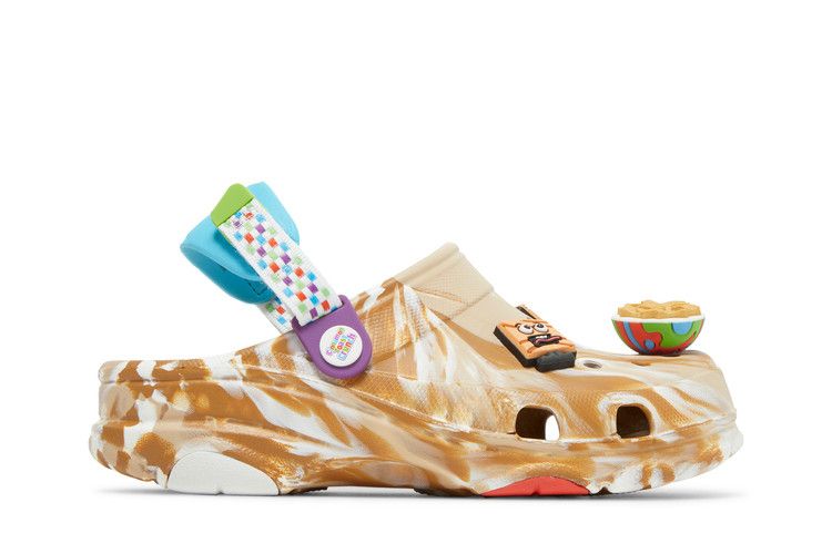 Cinnamon Toast Crunch x Crocs Classic All-Terrain Clog Kids — Chai/White Cinnamon