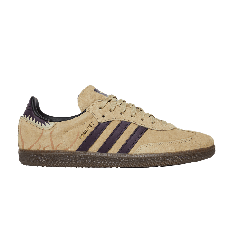 Star Wars x adidas Samba 'Boba Fett Sarlacc Pit' — Savanna/Mineral Red/Core Black