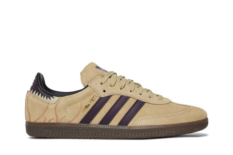 Star Wars x adidas Samba 'Boba Fett Sarlacc Pit' — Savanna/Mineral Red/Core Black