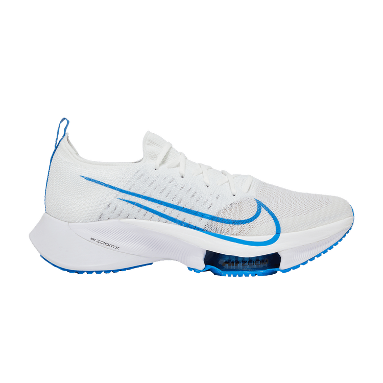 Nike Air Zoom Tempo NEXT% 'White Photo Blue' — White/Pure Platinum/Black/Photo Blue