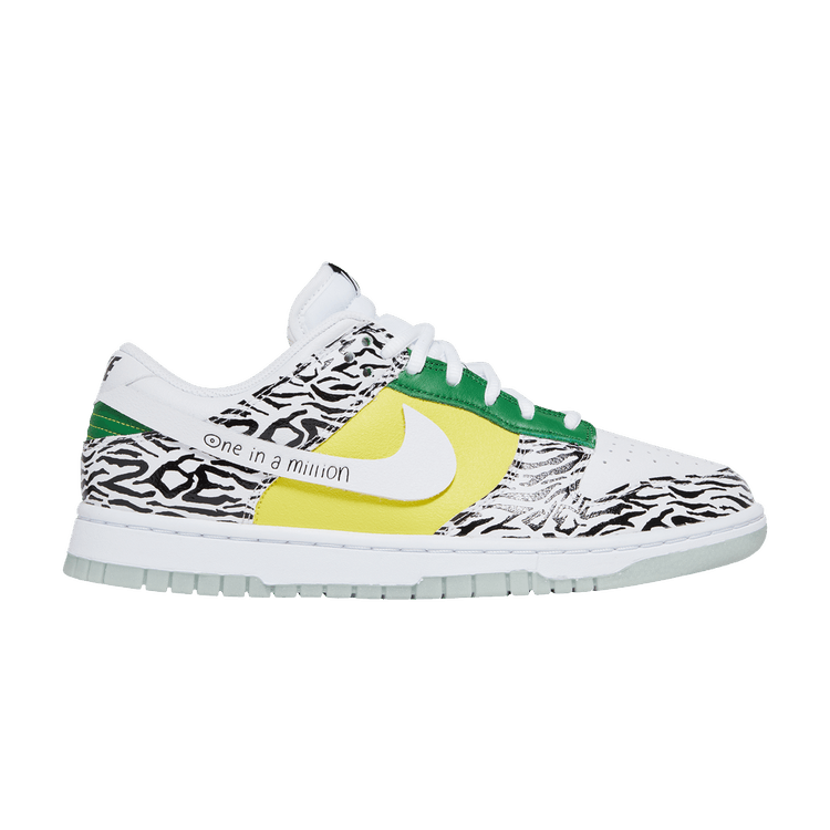 Nike Dunk Low 'Doernbecher 2022' — White/White/Black/Green Apple