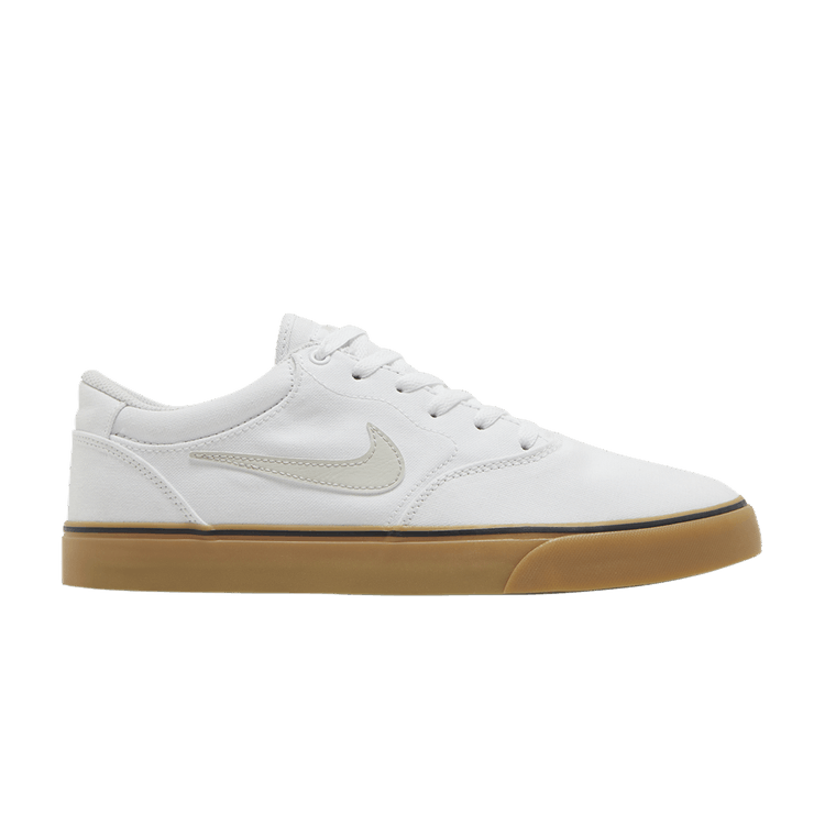 Nike Chron 2 Canvas SB 'White Gum' — White/White/Gum Light Brown/Light Bone