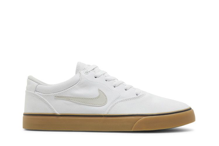Nike Chron 2 Canvas SB 'White Gum' — White/White/Gum Light Brown/Light Bone