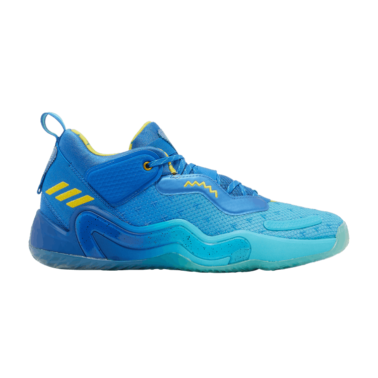 Ninja x adidas D.O.N. Issue 3 'Time in - Blue Bright Cyan' — Blue/Yellow/Bright Cyan
