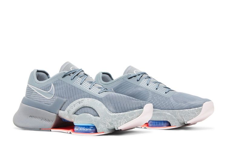 Nike Air Zoom SuperRep 3 'Cool Grey Metallic Silver' — Cool Grey/Particle Grey/University Blue/Metallic Silver (9)