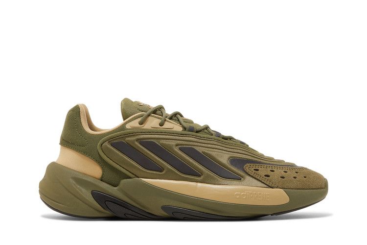 Adidas Ozelia 'Focus Olive' — Focus Olive/Night Brown/Beige Tone