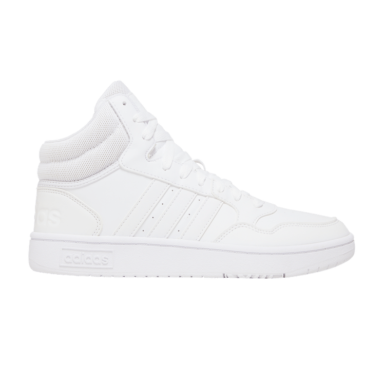 Adidas Wmns Hoops 3.0 Mid 'White Dash Grey' — Cloud White/Cloud White/Dash Grey