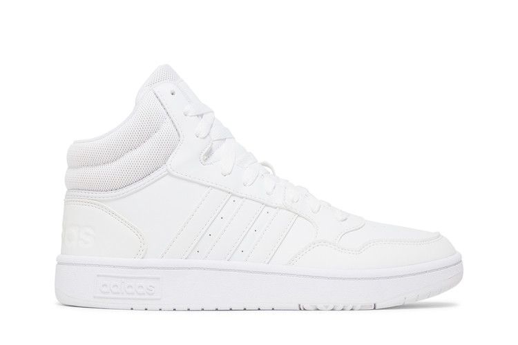 Adidas Wmns Hoops 3.0 Mid 'White Dash Grey' — Cloud White/Cloud White/Dash Grey