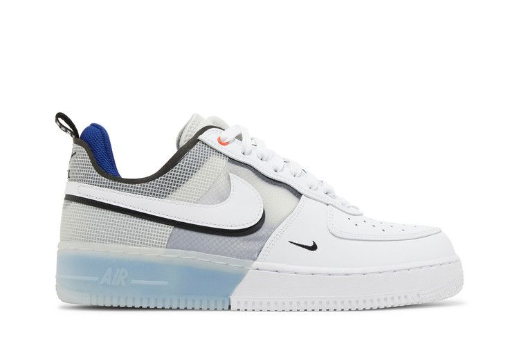 Nike Air Force 1 React 'White Light Photo Blue' — White/White/Light Photo Blue (2)