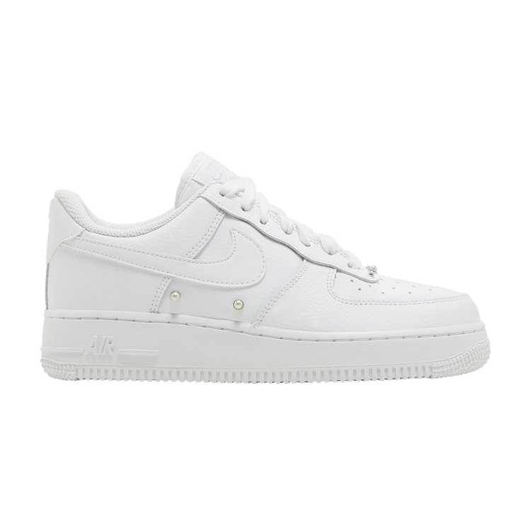 Nike Wmns Air Force 1 Low '07 SE 'Pearl White' — White/White/Metallic Silver/Black