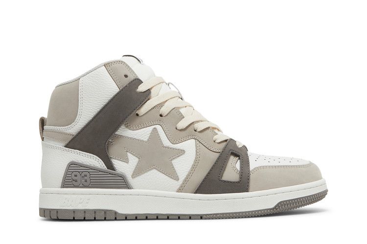 Bape Sta 93 HI 'Grey' — Grey