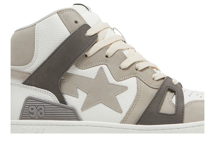 Bape Sta 93 HI 'Grey' — Grey
