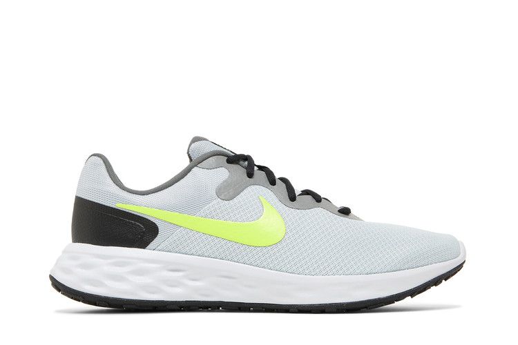 Nike Revolution 6 Next Nature 'Pure Platinum Volt' — Pure Platinum/White/Black/Volt