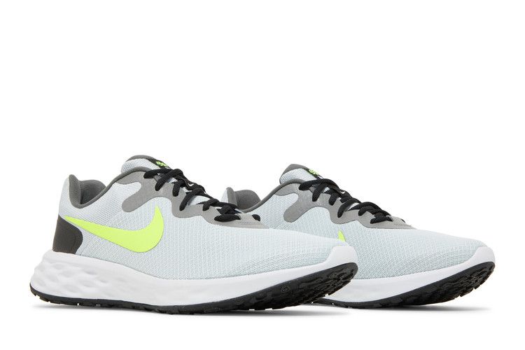 Nike Revolution 6 Next Nature 'Pure Platinum Volt' — Pure Platinum/White/Black/Volt