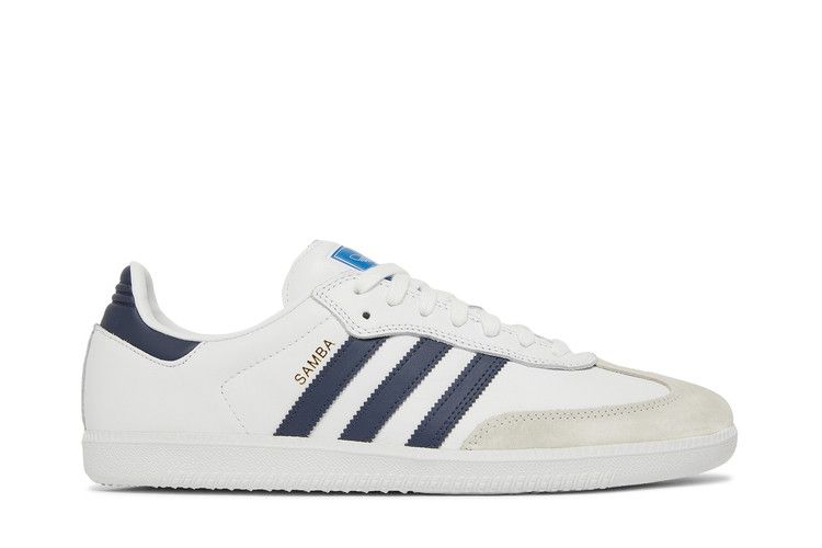 adidas Samba ADV 'White Shadow Navy' — Cloud White/Shadow Navy/Cloud White