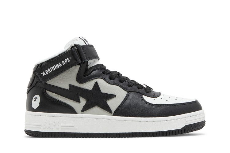 Bapesta Mid 'Black' — Black