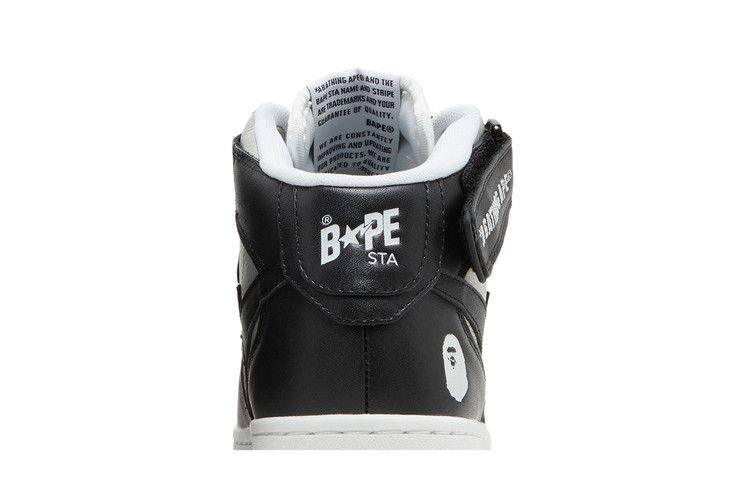 Bapesta Mid 'Black' — Black