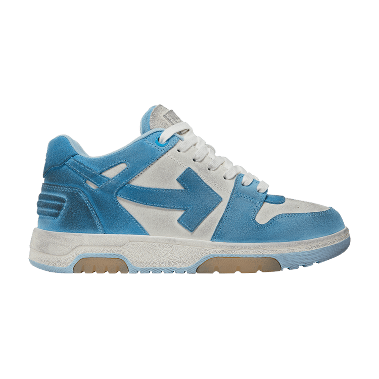 Off-White Out of Office 'White Light Blue Suede' — White/Light Blue