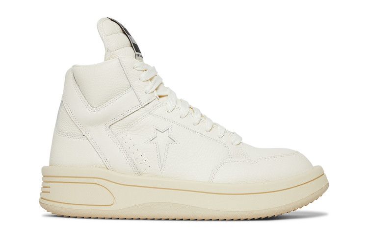 Rick Owens x Converse DRKSHDW TURBOWPN Mid 'Egret' — Egret/Egret/Cloud Cream