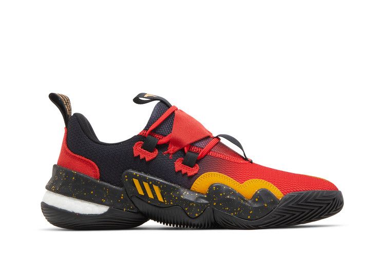 adidas Trae Young 1 'Atlanta Hawks' — Vivid Red/Team College Gold/Core Black