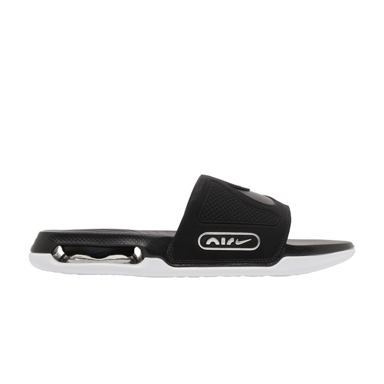 Nike Air Max Cirro Slide 'Black Metallic Silver' — Black/Metallic Silver/White/Black