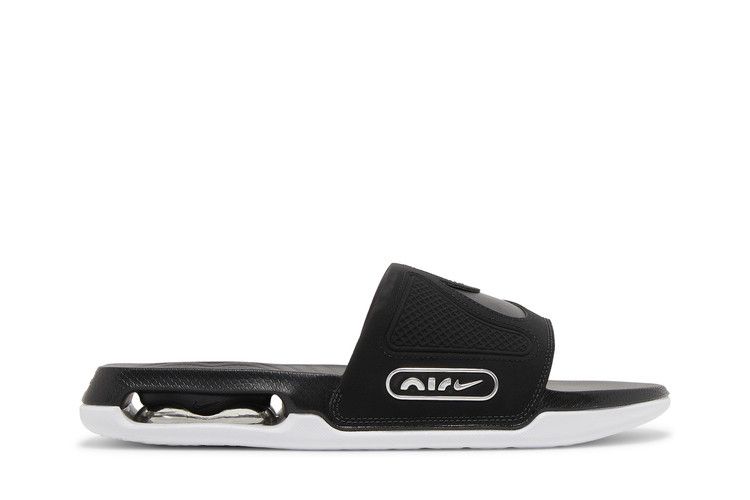 Nike Air Max Cirro Slide 'Black Metallic Silver' — Black/Metallic Silver/White/Black