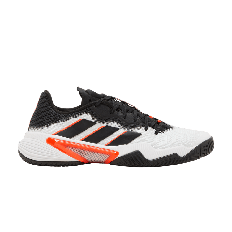 adidas Barricade 'White Black Solar Red' — Cloud White/Core Black/Solar Red
