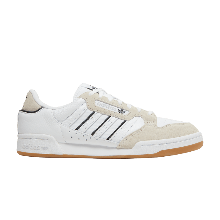 Adidas Continental 80 Stripes 'Cloud White' — Cloud White/Core Black/Off White