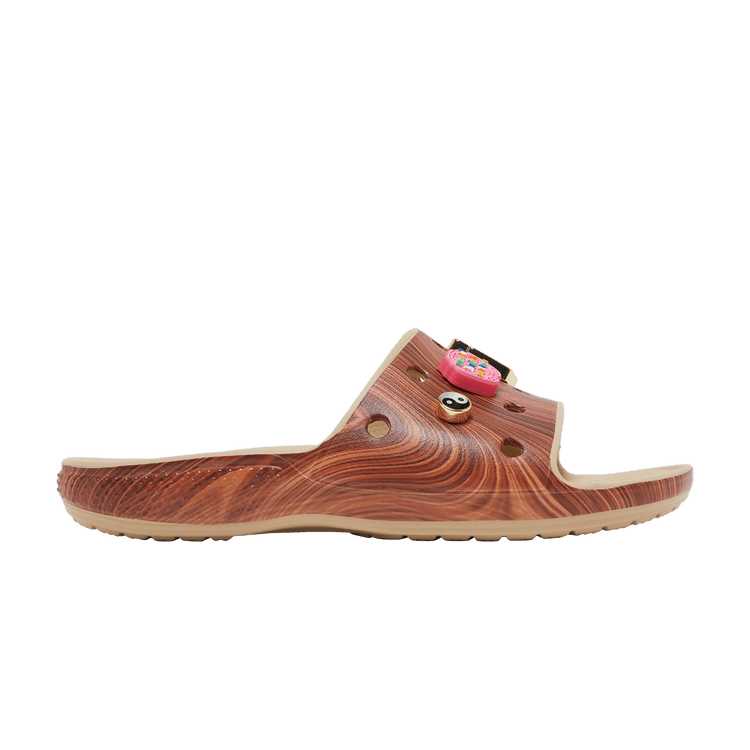 SZA x Crocs Classic Slide 'Woodgrain' — Woodgrain